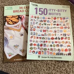 Cross stitching books